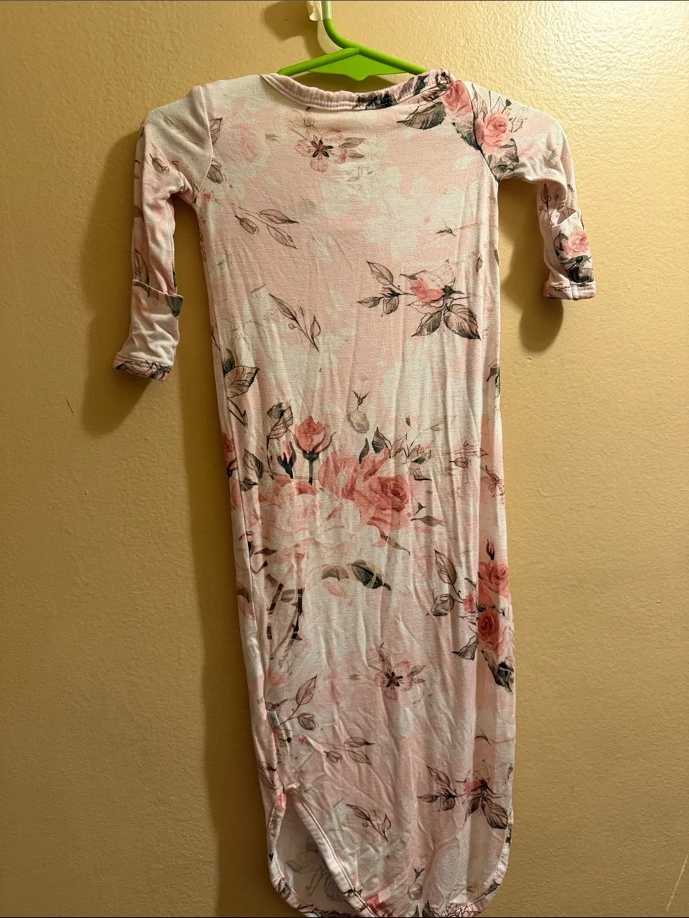 Posh Peanut Pink Floral Long Sleeve Maxi Dress